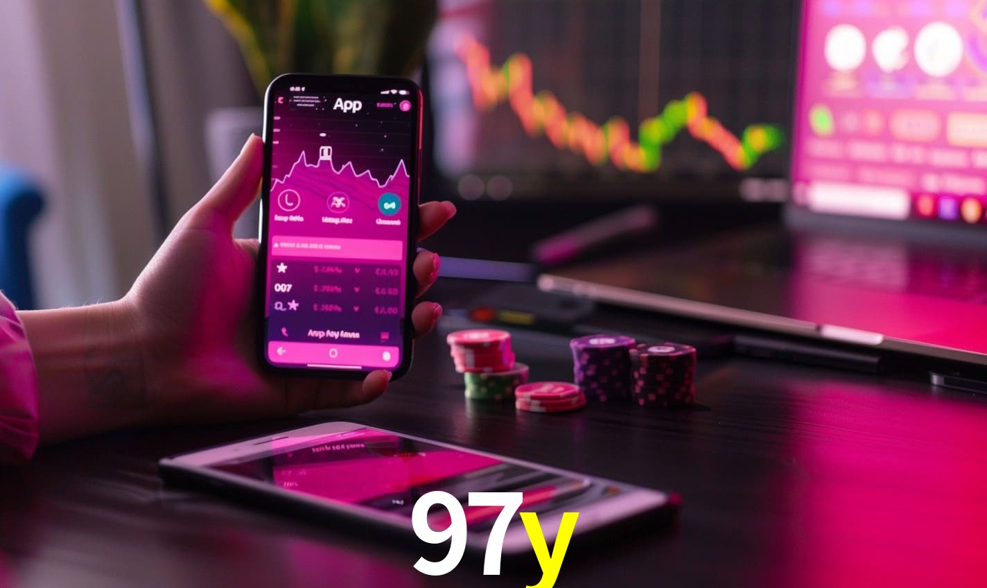 Comparação APP mobile vs versão web da 97y